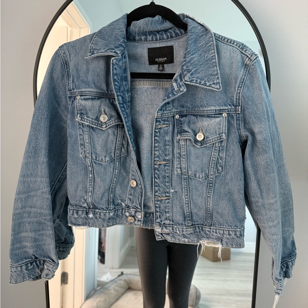 Hudson Jeans Classic Blue Denim Jacket